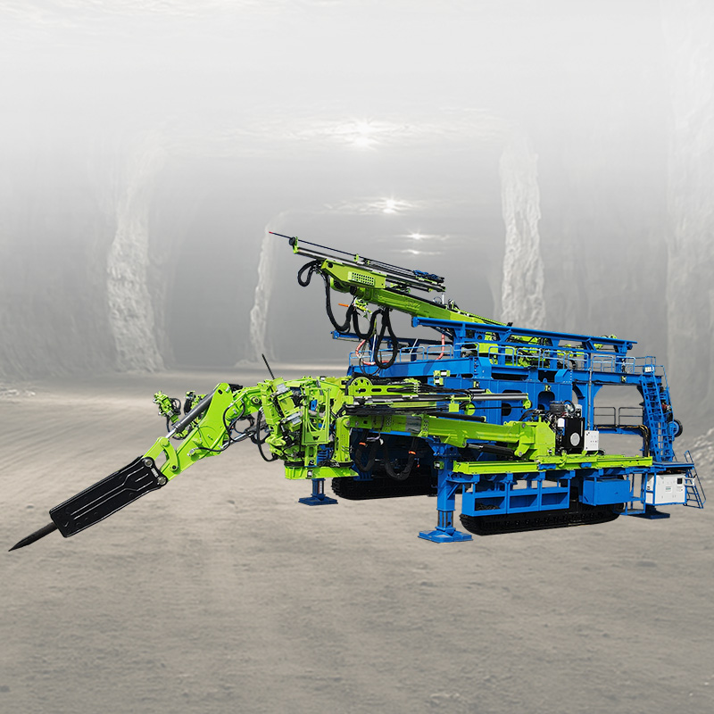 掘进开挖-支护喷浆-拱架安装锚杆施工 一体机组